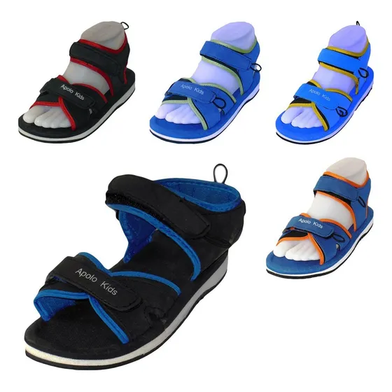 Sandalias Cholas Playeras Para Niños Apolo Cierre Magico  