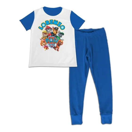Pijama Niño Niña Paw Patrol Patrulla Canina Algodon