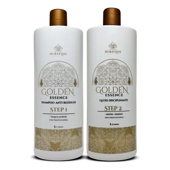 Escova Progressiva Profissional Dubay Liss Liso Gloden Essence Perfeito