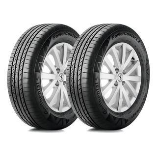 Kit 2 Pneus 205/60r16 Continental Powercontact 2 92h Aro 16 Kit 2 Pneus 205/60r16 Continental Powercontact 2 92h Aro 16
