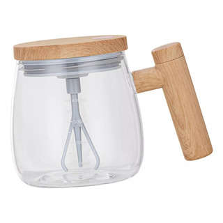 Taza Batidora Automática Con Tapa, 400 Ml, Champán Taza Batidora Automática Con Tapa, 400 Ml, Champán