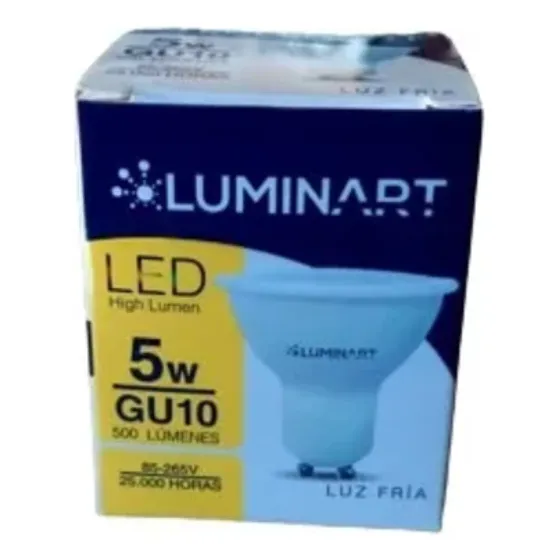 Bombillo Led Gu10 Dicroico 8w 3000k Luminart