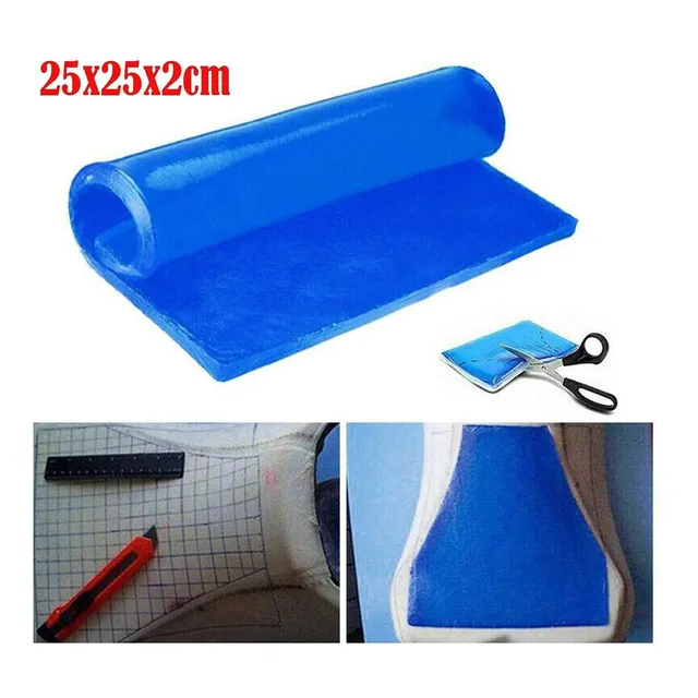 Plsusjhao Almohadilla Gel Para Asiento Motocicleta Suave