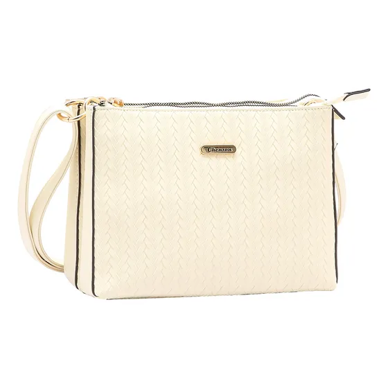 Bolsa Transversal Chenson 3484871 - Bege
