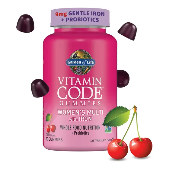 Gomitas Multivitamínicas Garden Of Life Para Mujer Con Hierr