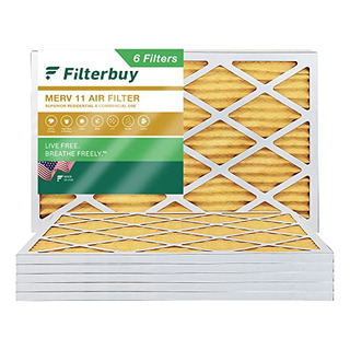 Filtro De Aire Filterbuy Merv 11 Allergen 10x20x1 (paquete D Filtro De Aire Filterbuy Merv 11 Allergen 10x20x1 (paquete D