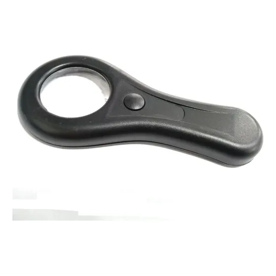 Lupa Clasica De Mano Con Luz Led 