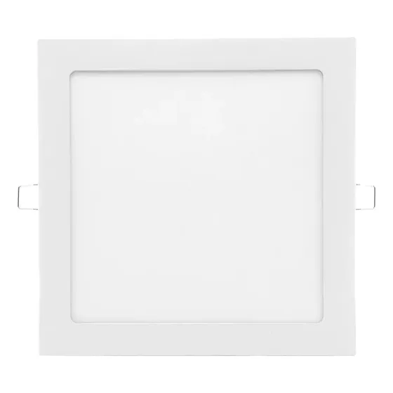 Plafón Panel Led Sica Cuadrado Embutir 18w Cálido / Frío