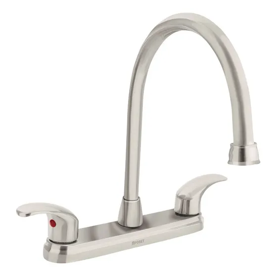 Mezcladora P/fregadero Manerales Palanca Satín Foset 45624