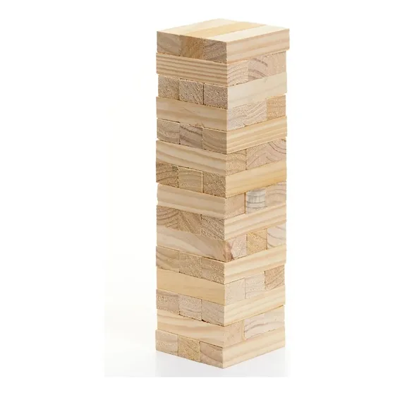 Torre Gigante Madera Juego De Mesa Familiar Bares Clásico