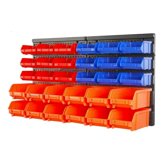 Contenedor Almacenamiento Montado Pared Estante (30u)