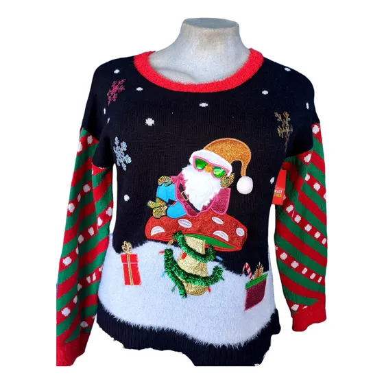 Sueter De Navidad Para Dama Talla S M Y L Ugly Suéter Tejido