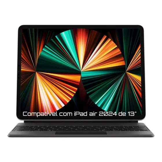 Capa Mágica Premium Keyboard Para iPad Air M2 (2024) De 13''