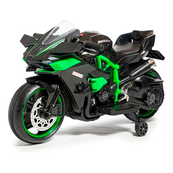 Moto Gp A Bateria Love 3013 12v Mp3 Usb Bluetooth Con Luces Negro