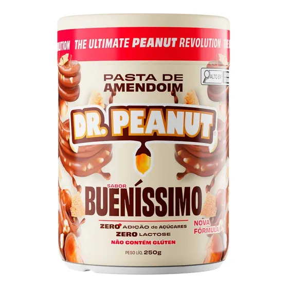 Pasta De Amendoim Zero Lactose Drpeanut 250g - Todos Sabores