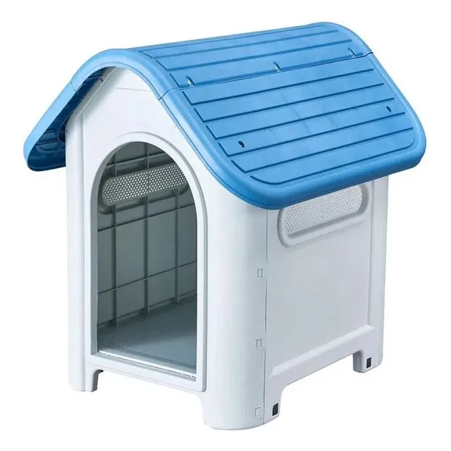 Casa Para Perro Techo Rojo Original Calidad Excelente Oferta