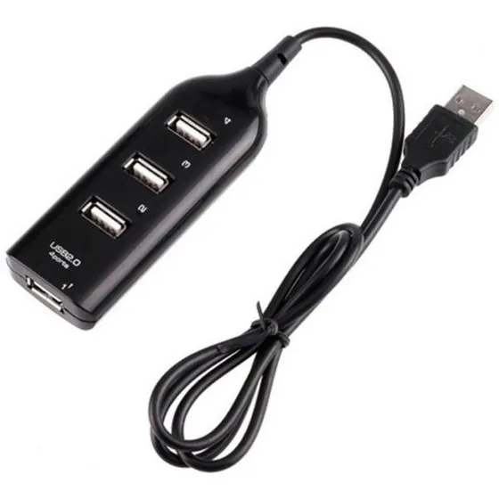 Hub Adaptador Multipuerto Usb 2.0 Multiplicador 4 Pto Pack 2