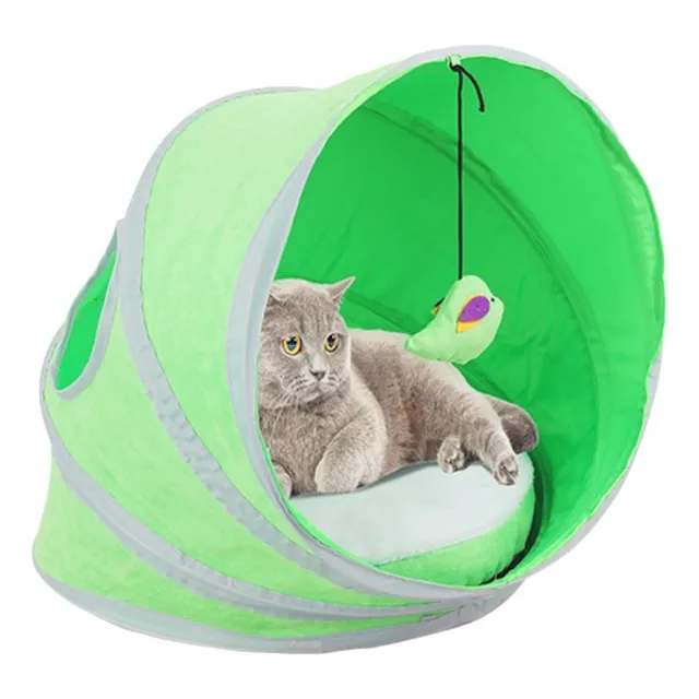 Pawise Pop Up Cat Tent Refugio Cama Para Gatos Estilo Codo