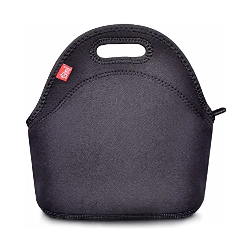 Yookee Casa Bolsa De Almuerzo Negro, Caja De Almuerzo 40he8