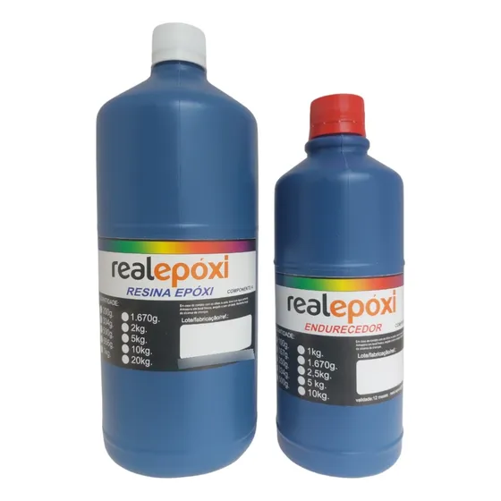 Resina Epoxi Premium Total 1,5kg Total Resina E Endurecedor