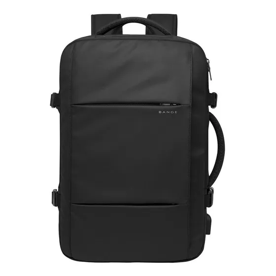 Bange 1908 Mochila Viajera Urbana Color Negro 37L