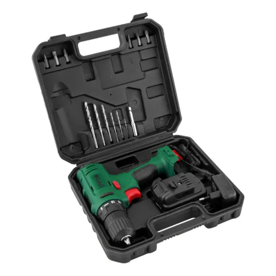 Parafusadeira Dwt Recarregável 12v C/ Torque Ajustavel Verde