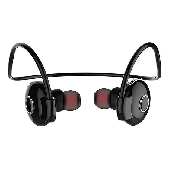 Fone De Ouvido Bluetooth Esportivo Kd-903  Cor Da Luz Preto
