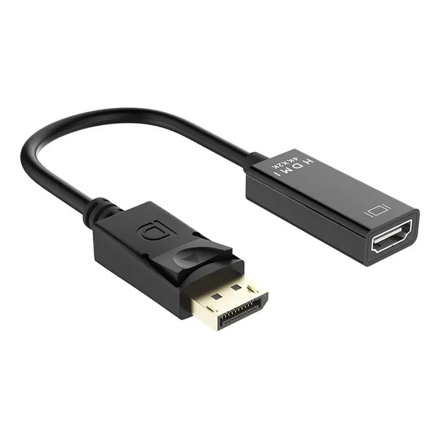 Convertidor Adaptador Dp Displayport Macho A Hdmi Hembra 4k