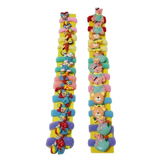 Gomita Ó Colita Cabello Paquete X 12u. Cod.4593/97