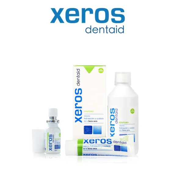 Xeros Dentaid Pack Enjuague Pasta Dental Y Spray