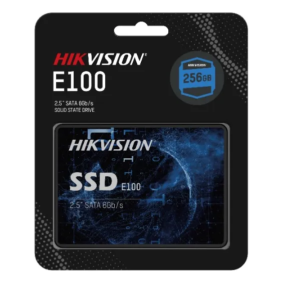 Disco Sólido Hikvision E100 256gb Ssd Sata Interno 2.5 Nn Nx