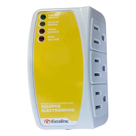 Protector De Voltaje Equipos Electornicos 120v Exceline