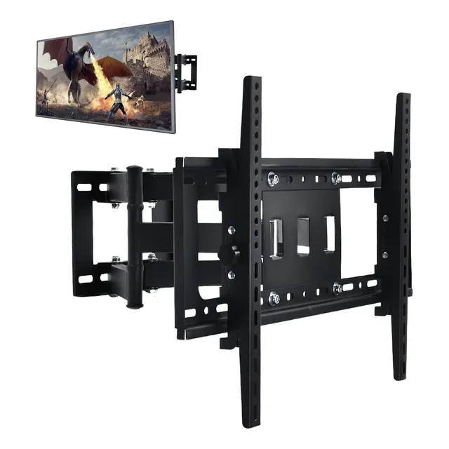 Soporte De Pared Para Pantalla Tv/monitor De 40 A 80 Negro