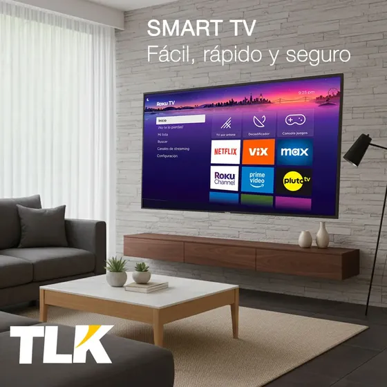 Pantalla TLK 40 Pulgadas Smart Tv Roku