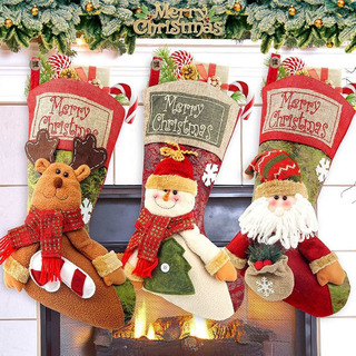 Christmas Stockings, 3 Pack 19 Personalized Christmas Christmas Stockings, 3 Pack 19 Personalized Christmas