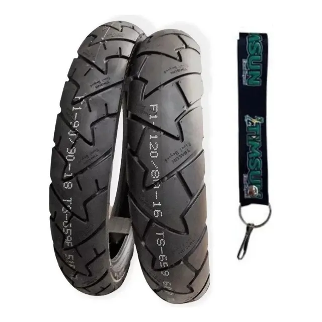 Llantas Timsun 120/80-16 + 90/90-18 Ts659 Nousa Cámara (msi)