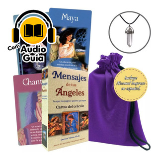 Oraculo Mensajes De Tus Angeles En Español + Morral +pendulo Oraculo Mensajes De Tus Angeles En Español + Morral +pendulo