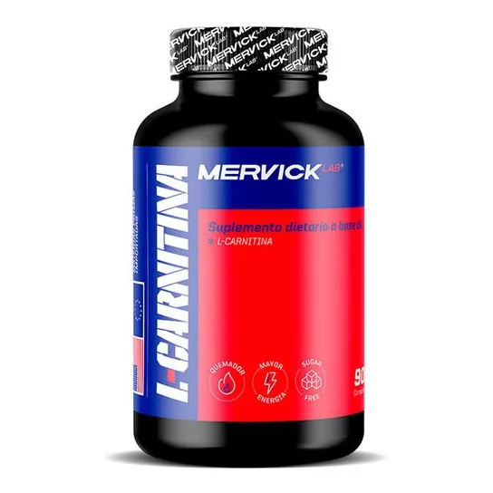 L Carnitina Mervick Lab Quemador De Grasa Abdominal X 90 Cap