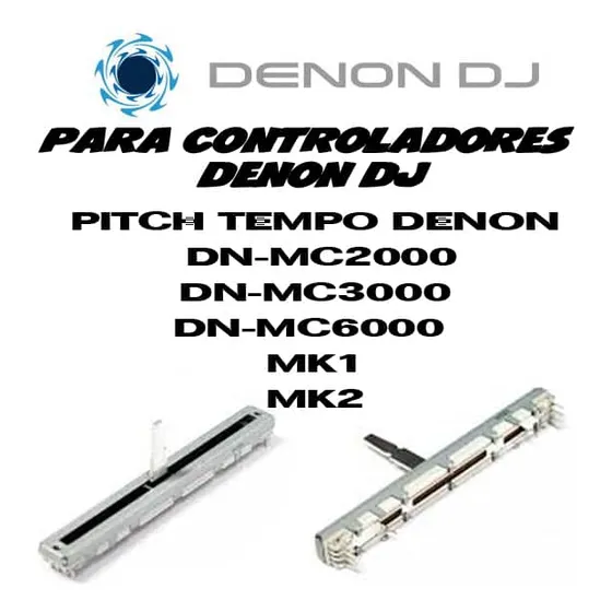 Pitch Tempo Controladores Denon Mc2000 Mc3000 Mc6000 Mks 1y2