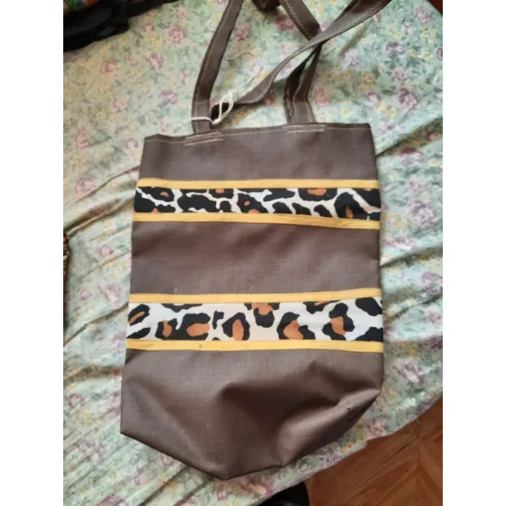 Bolso Playero Marron 