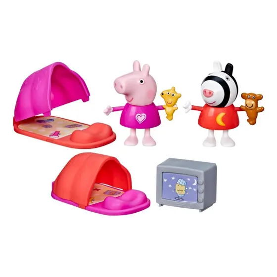 Set Juego Peppa Pig Momento De Dormir