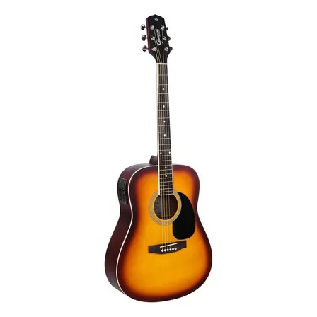 Violão Giannini Eletroacústico Performance GD-1 EQ Dreadnought Tobacco Sunburst