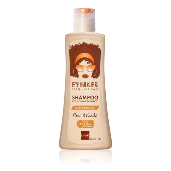 Shampoo Nutritivo E Hidratante Etniker X 250ml