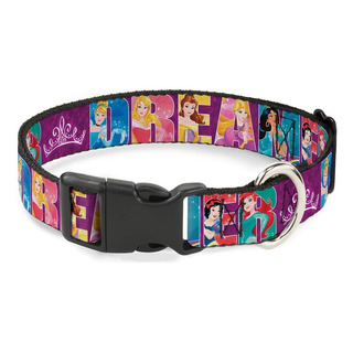 Collar Con Clip De Plástico Con Hebilla - Disney Dreamer 7-s Collar Con Clip De Plástico Con Hebilla - Disney Dreamer 7-s