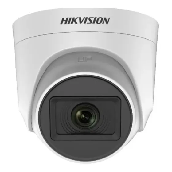 Cámara De Seguridad Hikvision Audio Domo Plástica 2mp 2.8mm 