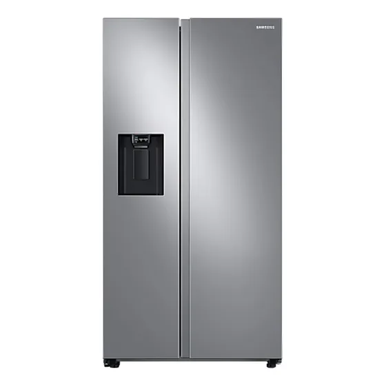 Refrigerador con freezer inverter Samsung RS22T5200 color refined inox con capacidad de 623L