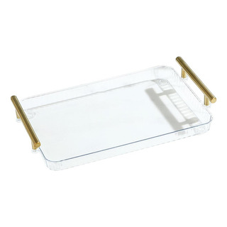 - Bandeja De Servicio Rectangular Con Asas For Mesa De Café - Bandeja De Servicio Rectangular Con Asas For Mesa De Café