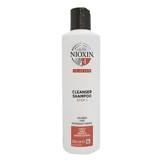 Shampoo Nioxin 300 Ml Todos  Los Números Del 1 Al 6 