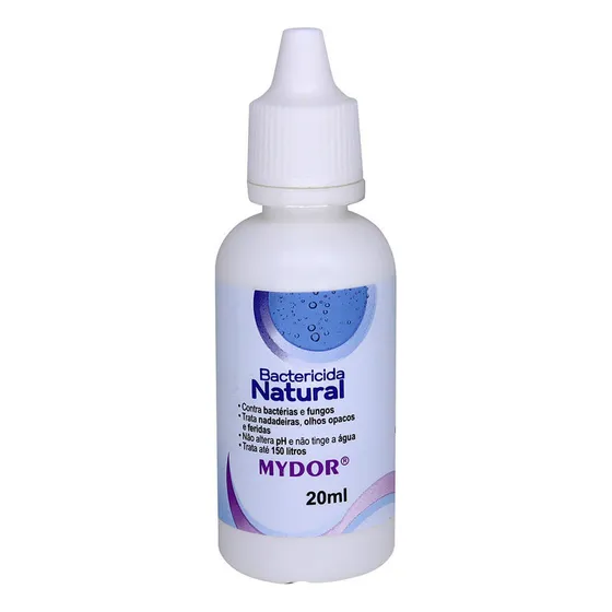 Mydor Bactericida Natural De Melaleuca 20ml Para Aquários