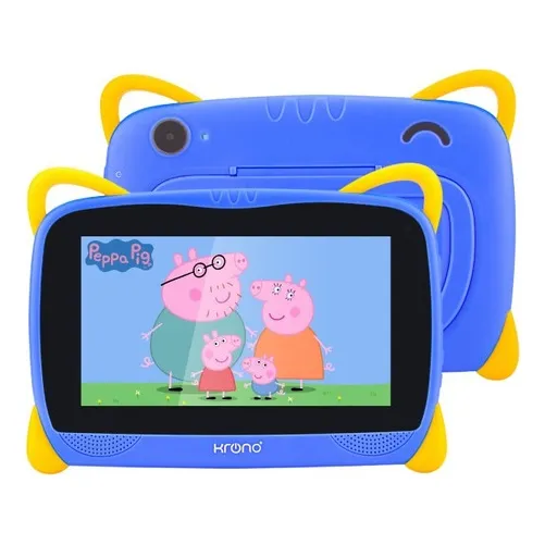 Tablet Niños Kids Colors Almacenamiento Interno 16gb Memoria Ram 1gb Parantalla De 7 Pulgadas